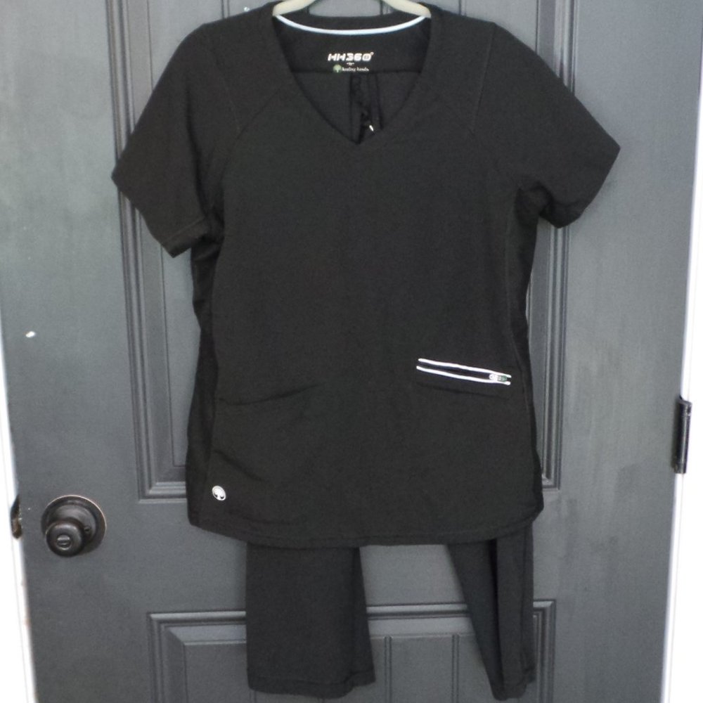 Healing Hands HH360 scrubs set - Black